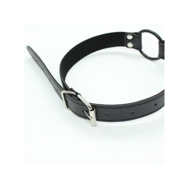 Knebel-Easy Belt Ring Gag (nero)